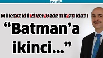 MİLLETVEKİLİ ZİVER &Ouml;ZDEMİR A&Ccedil;IKLADI