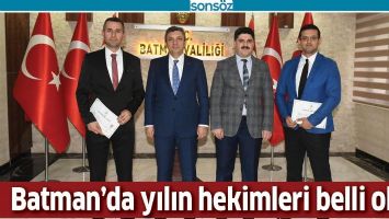YILIN HEKİMLERİ BELLİ OLDU
