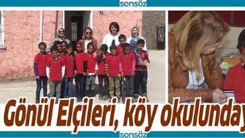 G&Ouml;N&Uuml;L EL&Ccedil;İLERİ, K&Ouml;Y OKULUNDAYDI