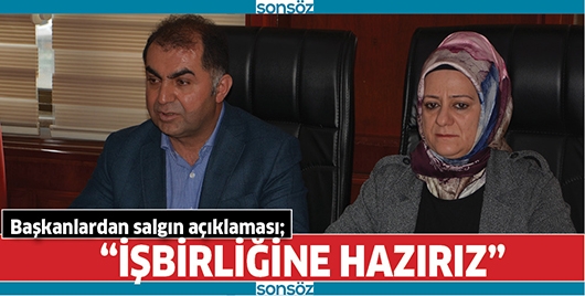BAŞKANLARDAN SALGIN A&Ccedil;IKLAMASI
