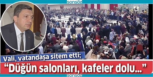 VALİ, VATANDAŞA SİTEM ETTİ