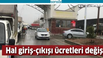 HAL GİRİŞ-&Ccedil;IKIŞI &Uuml;CRETLERİ DEĞİŞTİ
