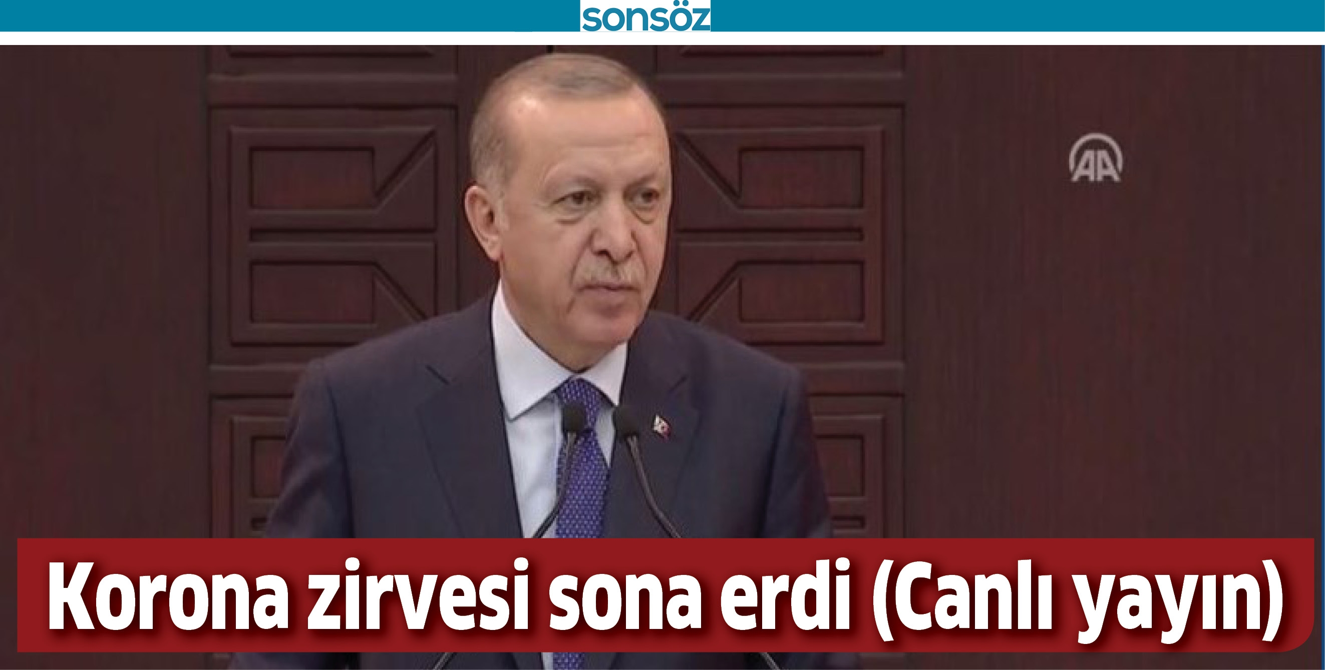 Korona zirvesi sona erdi (Canlı yayın)