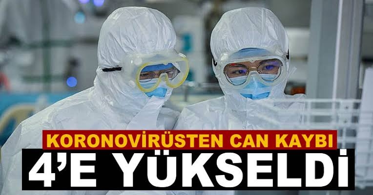 KORANAVİR&Uuml;STE CAN KAYBI 4'E Y&Uuml;KSELDİ