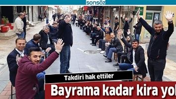 TAKDİRİ HAK ETTİLER