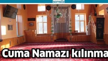 BATMAN'DA CUMA NAMAZI KILINMADI