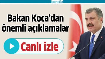 BAKAN KOCA A&Ccedil;IKLIYOR