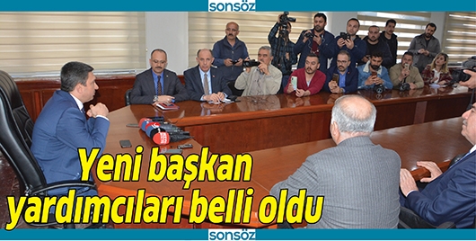 YENİ BAŞKAN YARDIMCILARI BELLİ OLDU