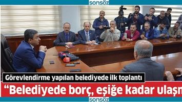 &ldquo;BELEDİYEDE BOR&Ccedil;, EŞİĞE KADAR ULAŞMIŞ&rdquo;