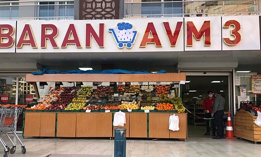BARAN AVM&rsquo;DE SİPARİŞLER EVE