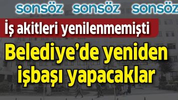 İŞ AKİTLERİ YENİLENMEMİŞTİ