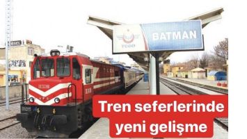 Tren seferlerinde yeni gelişme