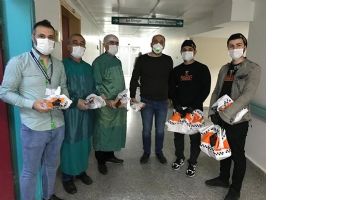 SAĞLIK&Ccedil;ILARA LEZZETLİ İKRAM