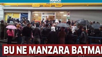 BU NE MANZARA BATMAN?