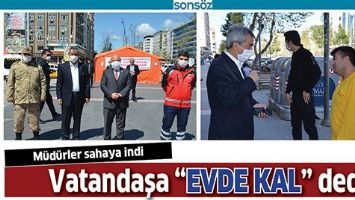 BATMAN'DA M&Uuml;D&Uuml;RLER SAHAYA İNDİ