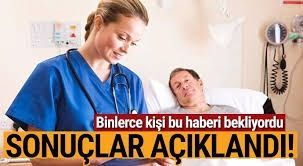 18 BİN SAĞLIK PERSONELİ ALIMLARI BELLİ OLDU