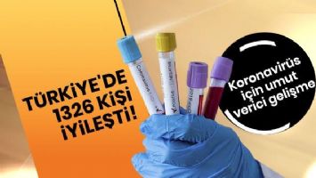 Kovid-19'dan iyileşen hasta sayısı...