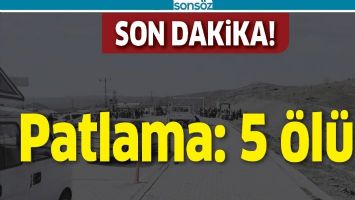 PATLAMA: 5 &Ouml;L&Uuml;