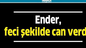 ENDER, FECİ ŞEKİLDE CAN VERDİ!