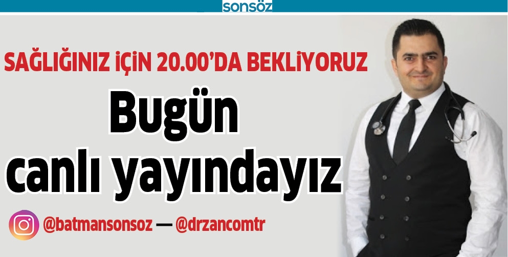 BUG&Uuml;N CANLI YAYINDAYIZ