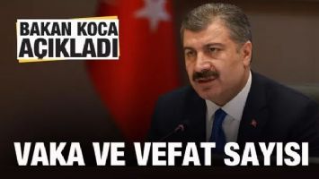 BAKAN A&Ccedil;IKLADI; CAN KAYBI Y&Uuml;KSELDİ