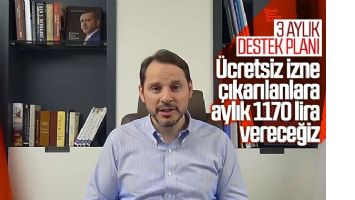 Bakan Albayrak, &uuml;cretsiz izin i&ccedil;in maaş desteğini a&ccedil;ıkladı