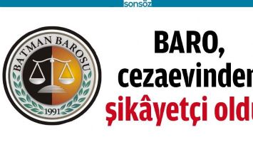 BARO, CEZAEVİNDEN ŞİK&Acirc;YET&Ccedil;İ OLDU!