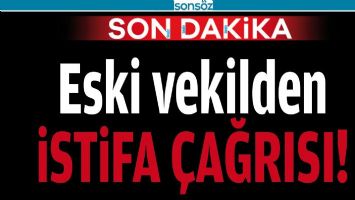 Eski vekilden istifa &ccedil;ağrısı!