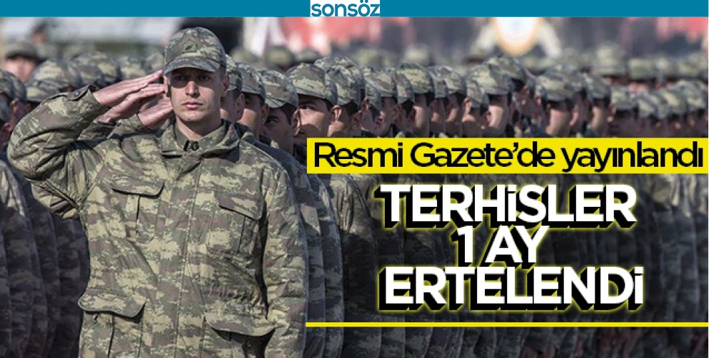 ASKERLİK S&Uuml;RESİ UZADI