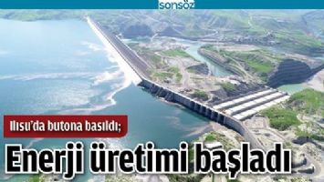 ILISU&rsquo;DA BUTONA BASILDI;
