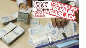 &Ouml;DEMELER BUG&Uuml;N BAŞLADI
