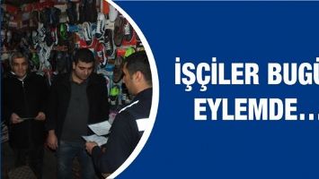 DEDAŞ PERSONELİ, BİLDİRİ DAĞITTI
