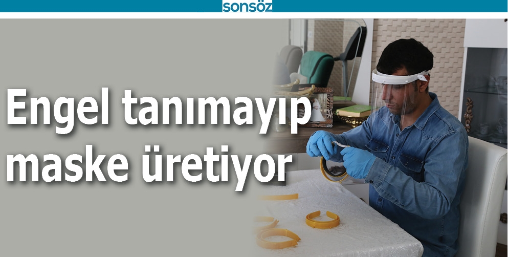 ENGEL TANIMAYIP MASKE &Uuml;RETİYOR