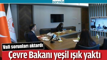 VALİ SORUNLARI AKTARDI