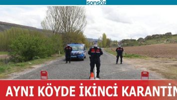 AYNI K&Ouml;YDE İKİNCİ KARANTİNA