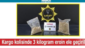 KARGO PAKETİNDEN UYUŞTURUCU &Ccedil;IKTI!