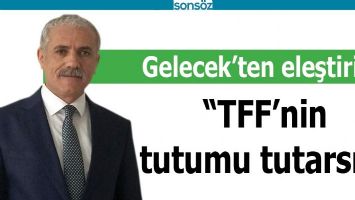 GELECEK&rsquo;TEN ELEŞTİRİ;