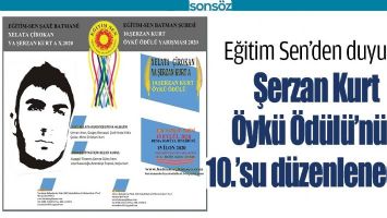 EĞİTİM SEN&rsquo;DEN DUYURU