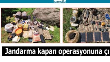 JANDARMA KAPAN OPERASYONUNA &Ccedil;IKTI