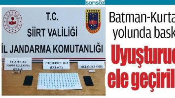 UYUŞTURUCU ELE GE&Ccedil;İRİLDİ!