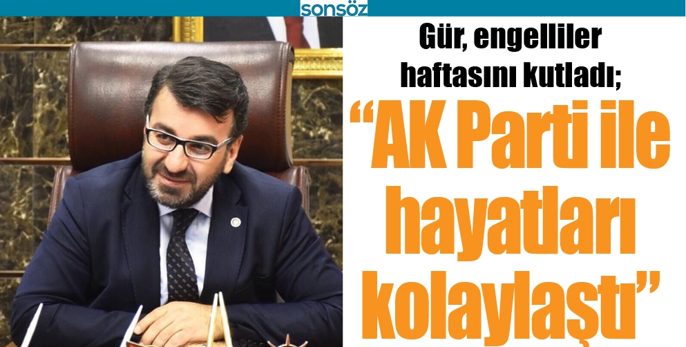 G&Uuml;R, ENGELLİLER HAFTASINI KUTLADI