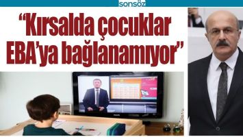 &ldquo;KIRSALDA &Ccedil;OCUKLAR EBA&rsquo;YA BAĞLANAMIYOR&rdquo;