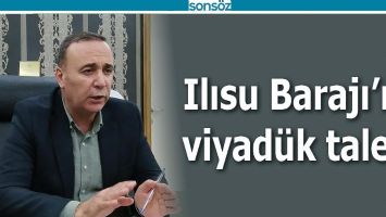 ILISU BARAJI'NA VİYAD&Uuml;K TALEBİ