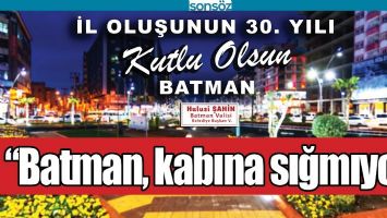 &ldquo;BATMAN, KABINA SIĞMIYOR&rdquo;