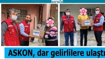 ASKON, DAR GELİRLİLERE ULAŞTI