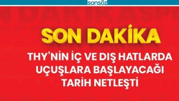 THY&rsquo;nin u&ccedil;uşlara başlayacağı tarih netleşti