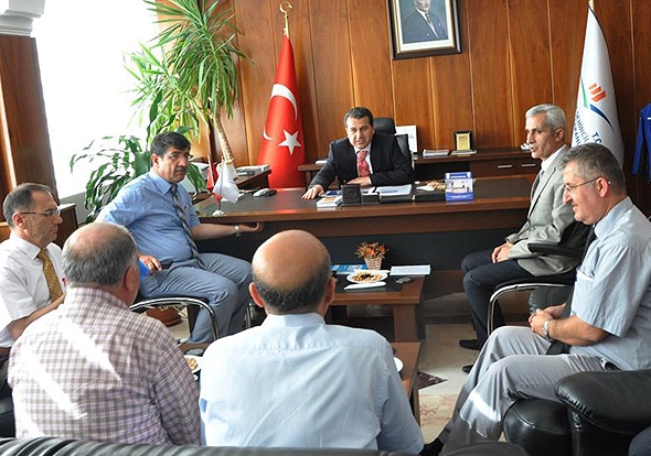 Vali, &Ccedil;evre M&uuml;d&uuml;r&uuml;nden brifing aldı