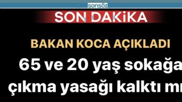 BAKAN KOCA A&Ccedil;IKLADI