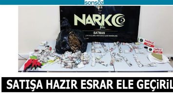 SATIŞA HAZIR ESRAR ELE GE&Ccedil;İRİLDİ