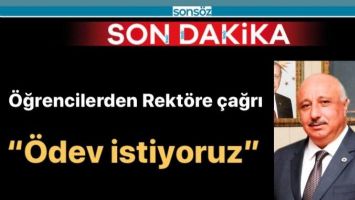 &Ouml;ğrencilerden Batman Rekt&ouml;r&uuml;ne &ccedil;ağrı